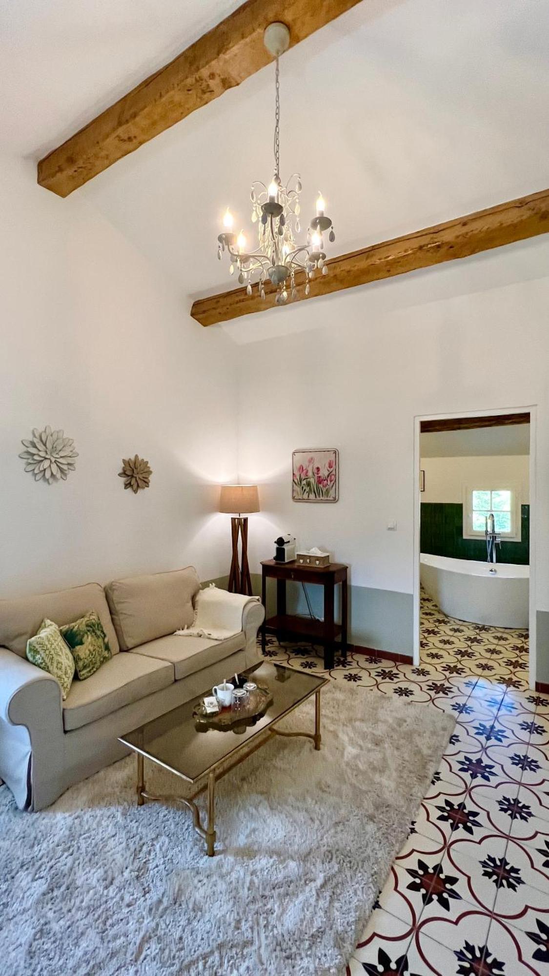 Domaine De La Brave Bed & Breakfast Pernes-les-Fontaines Rom bilde