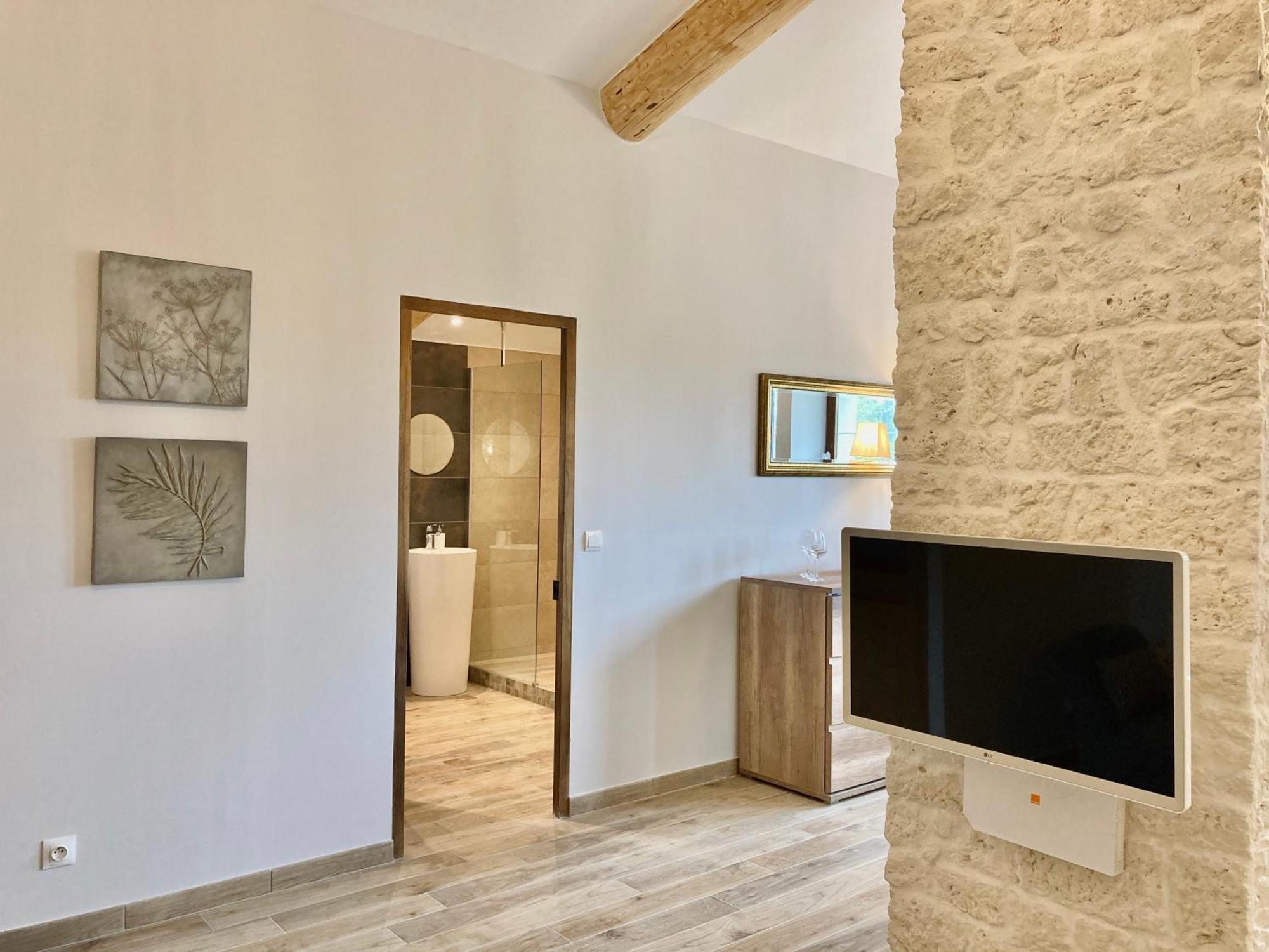 Domaine De La Brave Bed & Breakfast Pernes-les-Fontaines Rom bilde